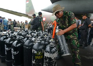 Basarnas: Jika Cuaca Memungkinkan, Penyelaman akan Dilakukan Besok Pagi