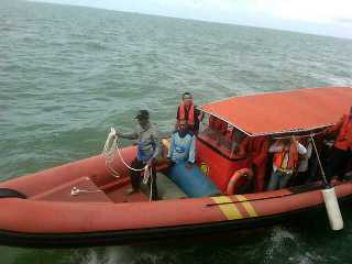 Baruna Jaya I cuma Sebentar Mampir di Kumai 