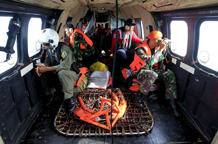 Basarnas Temukan Bagian Pesawat AirAsia QZ8501 