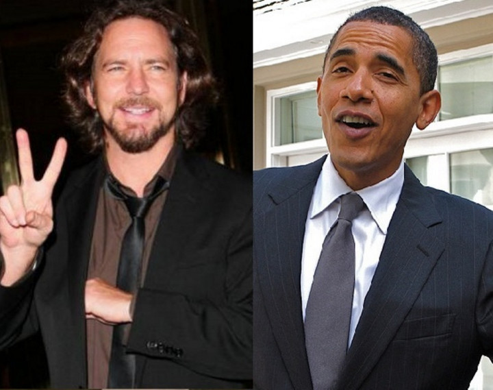 ​Liburan ke Hawaii, Obama Kunjungi Vokalis Pearl Jam  