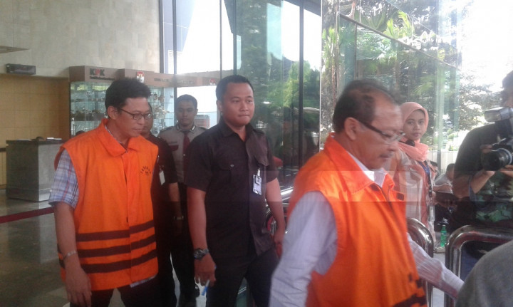 Diperiksa KPK Lima Jam, Antonio dan Rauf Bungkam