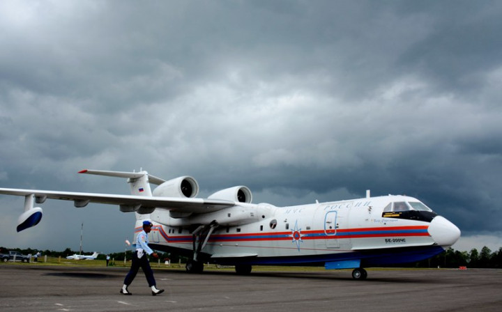 Menengok 'Burung' Amfibi Andalan Tim SAR Rusia 