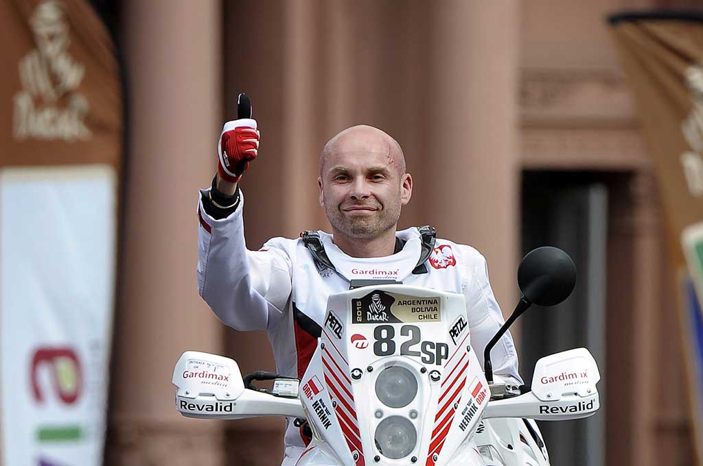 Pereli Motor Michal Hernik Tewas akibat Dehidrasi