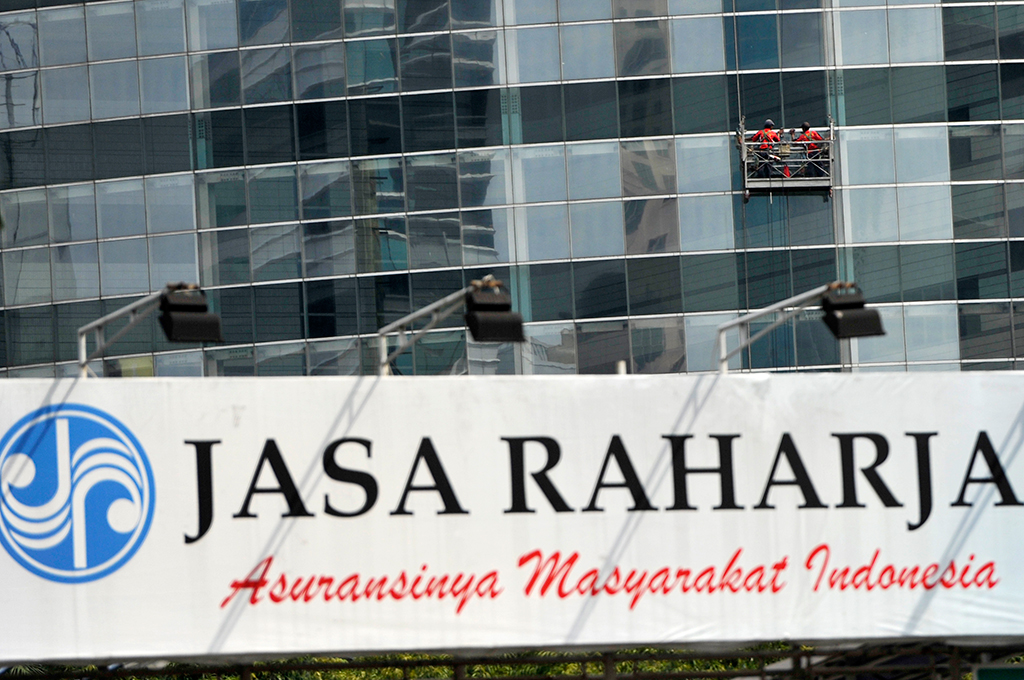 Gedung Jasa Raharja. ANTARA/Andika Wahyu