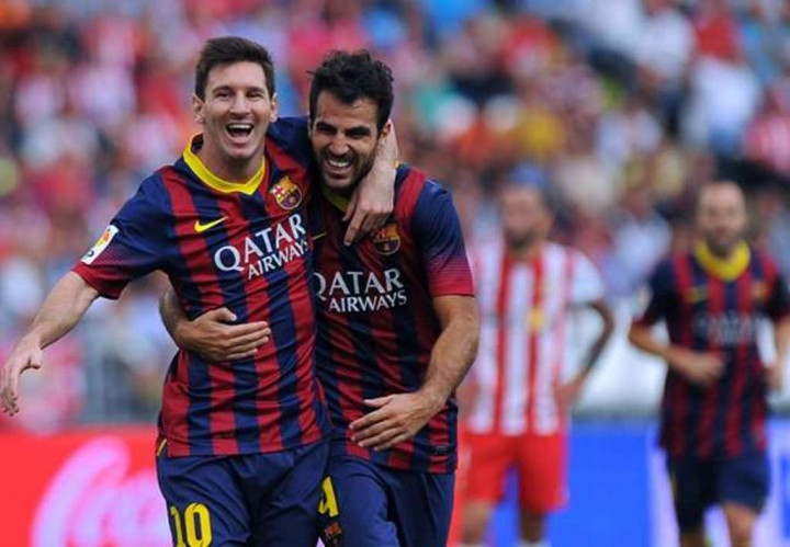Fabregas Ikut Bujuk Messi ke Chelsea?