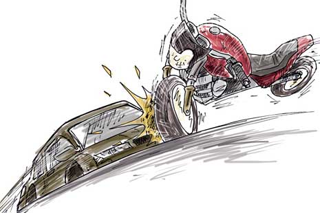 Tabrakan dengan Truk, Pengendara Sepeda Motor Tewas