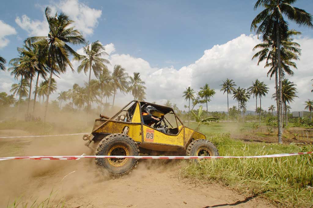 Kejuaraan Offroad di Pangandaran