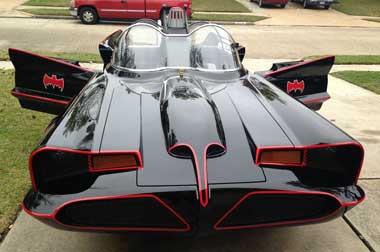 Replika Batmobile 1966 asal Texas, Digarap Sembilan Tahun