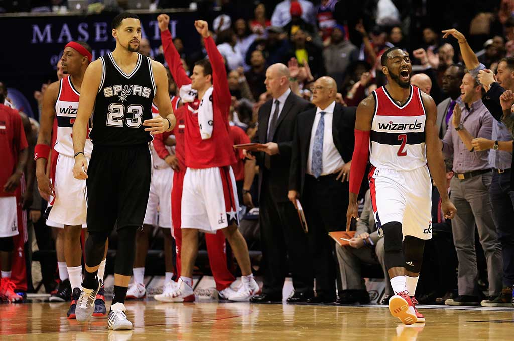 Wizards Tundukkan Spurs 101-93