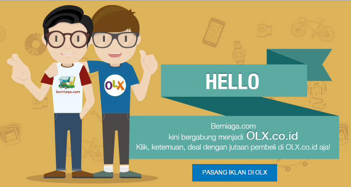 Pengumuman Merger Berniaga dan OLX, Sumber: OLX.co.id