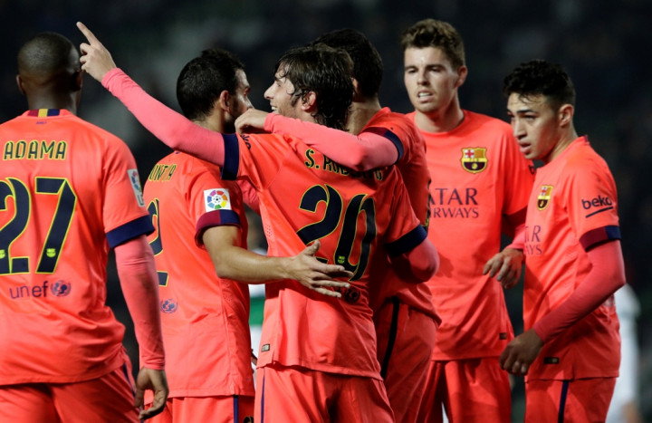 Hancurkan Elche 4-0, Barcelona Lolos dengan Agregat 9-0