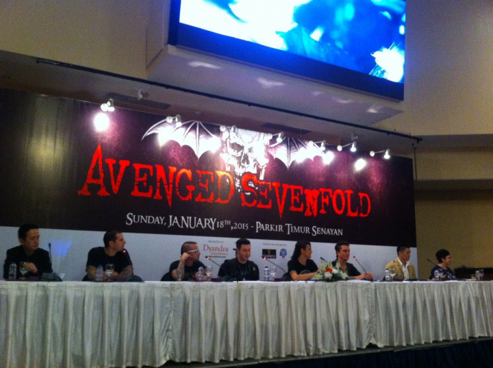Avenged Sevenfold Siap Guncang Senayan Besok  