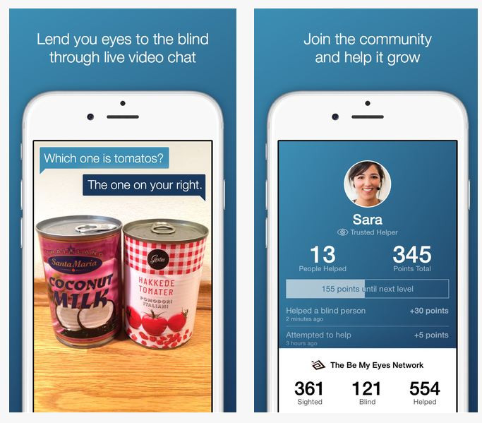 Aplikasi Be My Eyes Bantu Tunanetra 