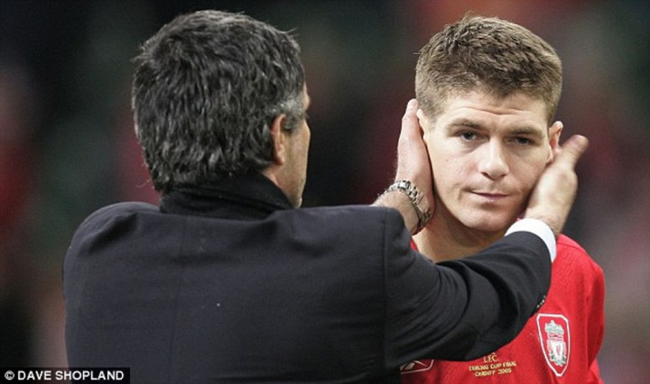Steven Gerrard, Kekecewaan Terbesar Mourinho
