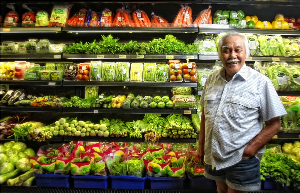 Bob Sadino--MI/Sumaryanto