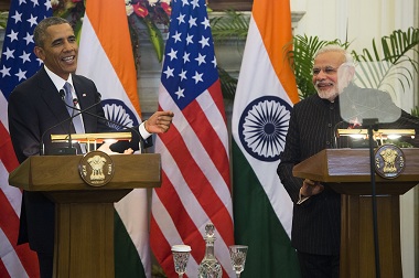 Obama dan Modi Deklarasikan Era Baru AS-India