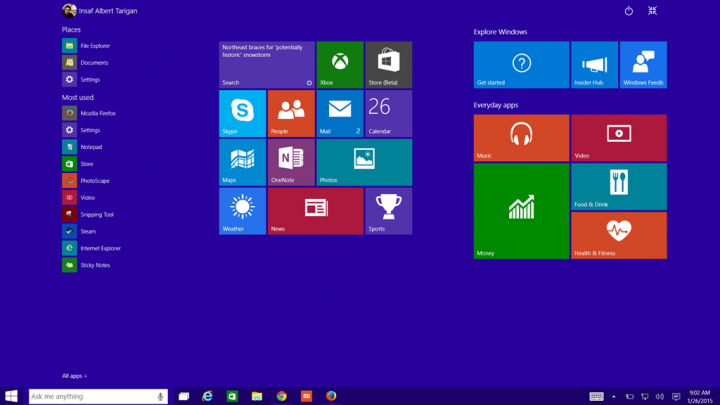 Mengulik Fitur Baru Windows 10  