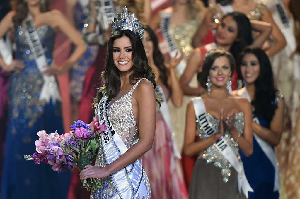 Paulina Vega Terpilih sebagai Miss Universe 2015