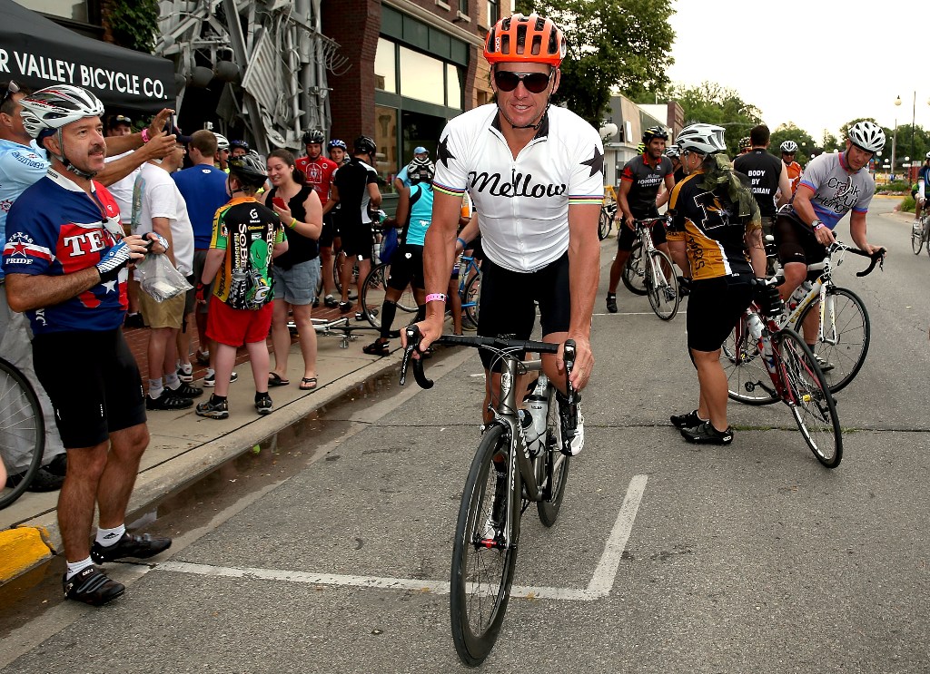 Lance Armstrong (MATTHEW STOCKMAN / GETTY IMAGES NORTH AMERICA / AFP)