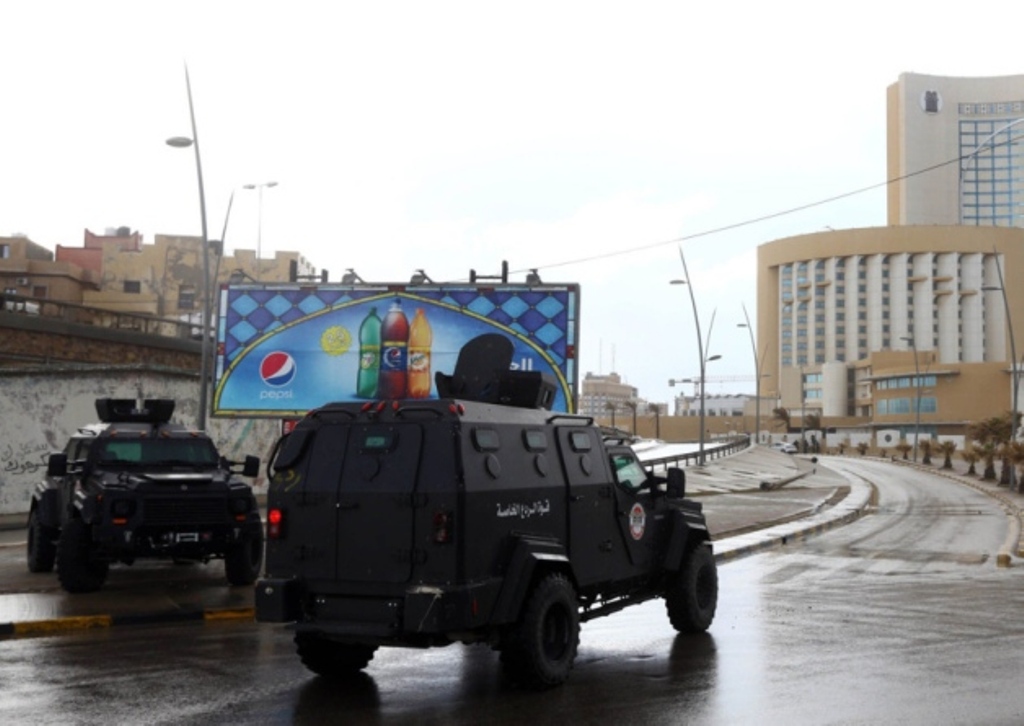 Hotel di Libya diserang (Foto: AFP)