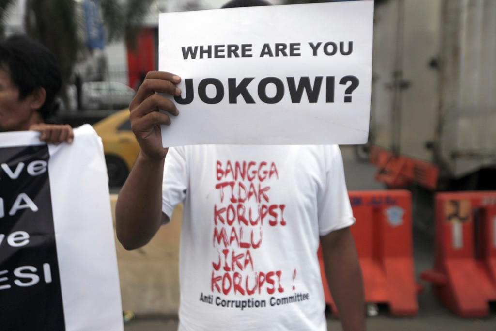 Seruan masyarakat cinta KPK--Antara/ DEWI FAJRIANI