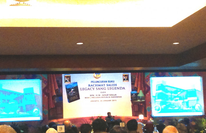 Wapres Jusuf Kalla Hadiri Peluncuran Buku Rahmat Saleh