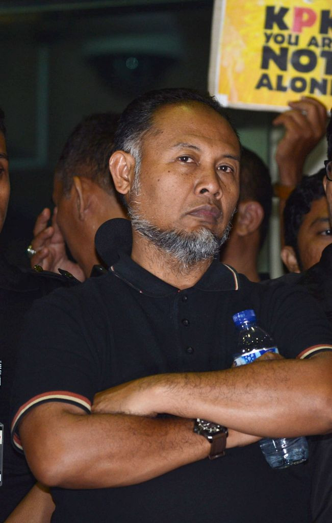 Wakil Ketua KPK Bambang Widjojanto. (Foto:AFP)