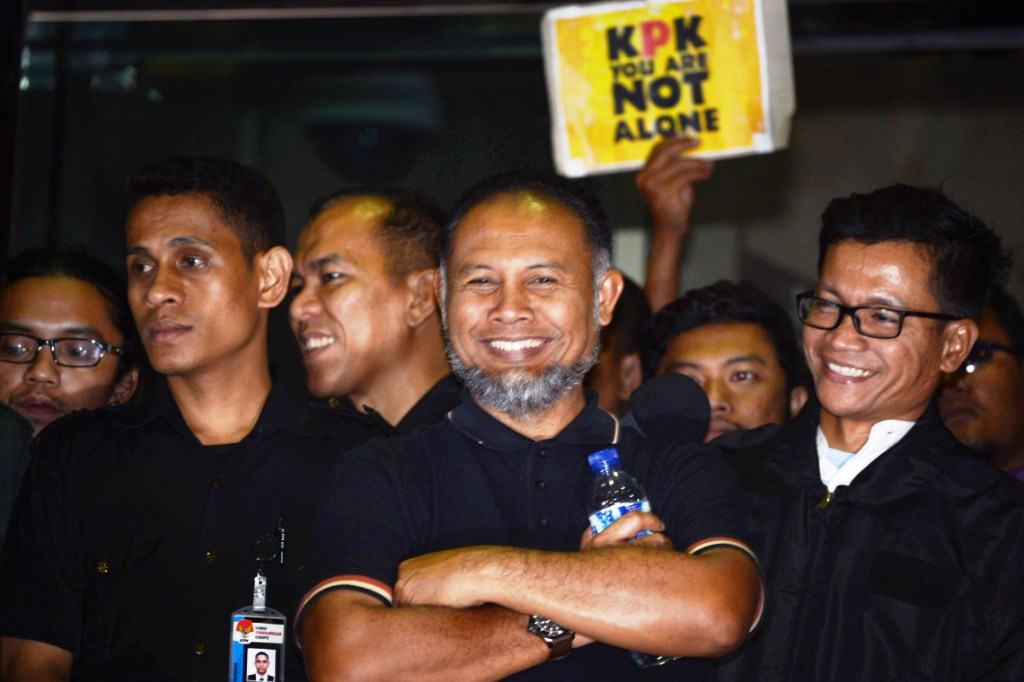 Bambang Widjojanto. -- AFP/Romeo Gacad