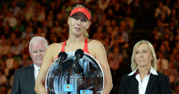 Sharapova: Selamat Serena!