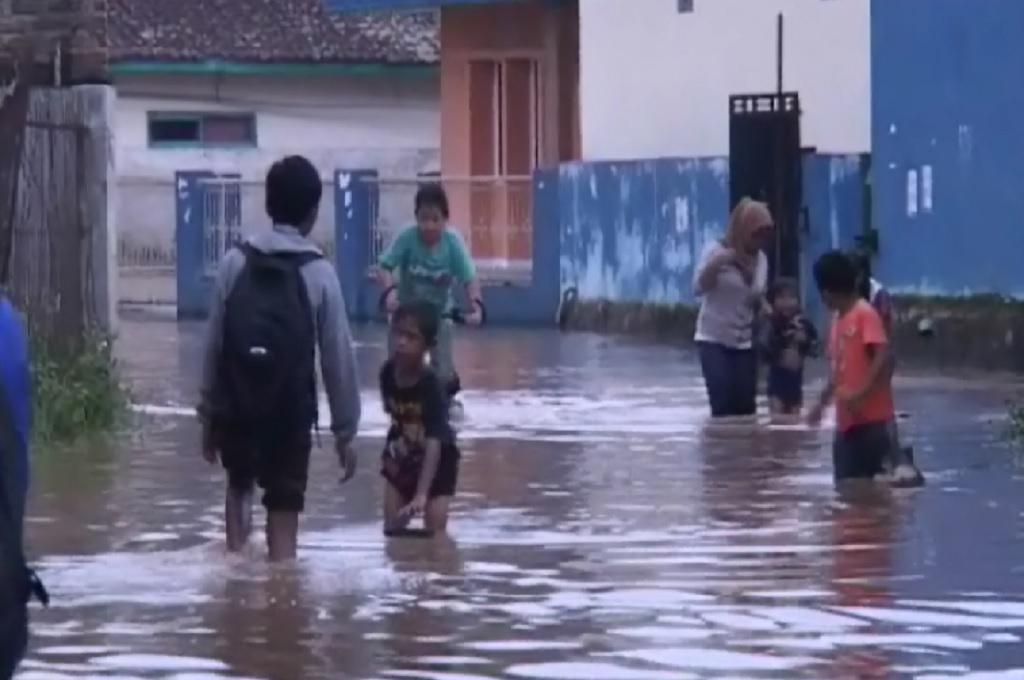 Banjir yang merendam Rancaekek, Metrotv/ Roni Halim