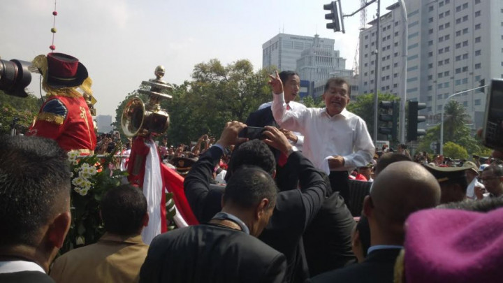 LSI: Secara Umum 100 Hari Pemerintahan Jokowi-JK Positif