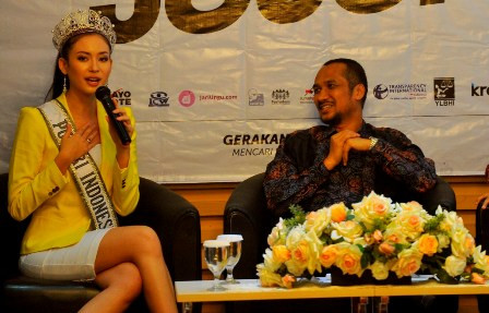 Rupanya, Elvira Kenal Abraham Samad Sebelum Jadi Puteri Indonesia