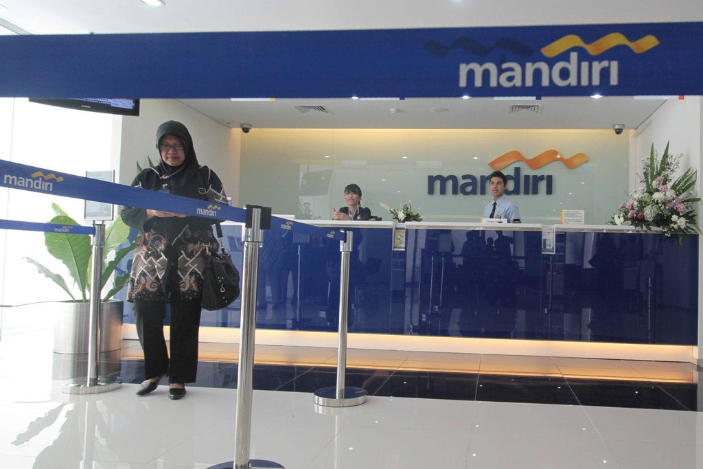 Bank Mandiri gagal raih dana PMN -- FOTO: MI/ANGGA YUNIAR