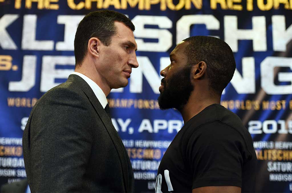 25 April, Klitschko Ditantang Jennings