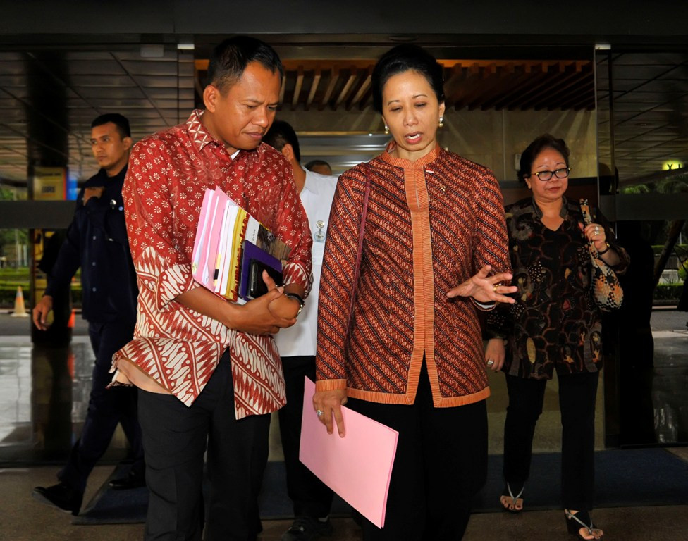 Menteri BUMN Rini Soemarno -- FOTO: ANTARA/Yudhi Mahatma