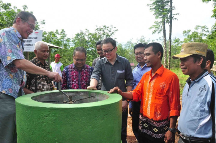 Perdana, Api Biogas Berkobar di Kalimantan Selatan