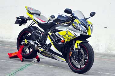 Yamaha YZF-R6 2014 Ditinggal Majikan, Modif Jalan Terus 
