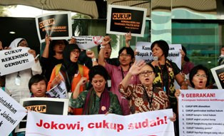 Kisruh KPK, Kaum Wanita Minta Jokowi Bersikap Tegas