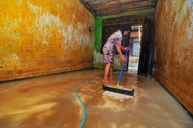 Sungai Pudak Meluap, Jalur Sukoharjo-Gunungkidul pun Banjir