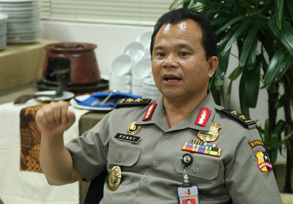Kepala Divisi Humas Polri Irjen Ronny F Sompie--MI/Agung Wibowo