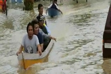 Ibu Kota Kalimantan Utara Lumpuh