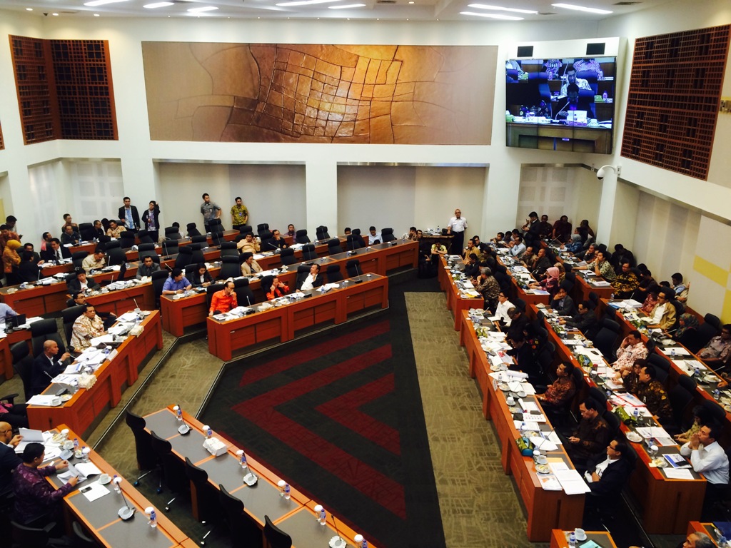 Banggar sahkan perubahan BUMN penerima PNM -- Foto: MTVN/Suci Sedya Utami