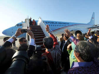 ​Tinggalkan Solo, Jokowi Terbang ke Jakarta