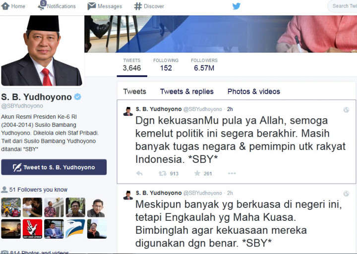 SBY: Kami Malu, Ternyata Ada Drama dan Nafsu