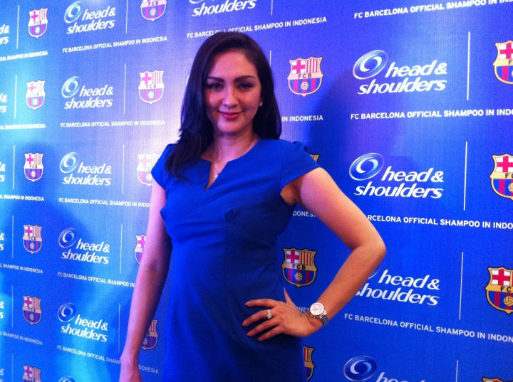 Donna Agnesia Harapkan Anak-anaknya Jadi Pemain Bola