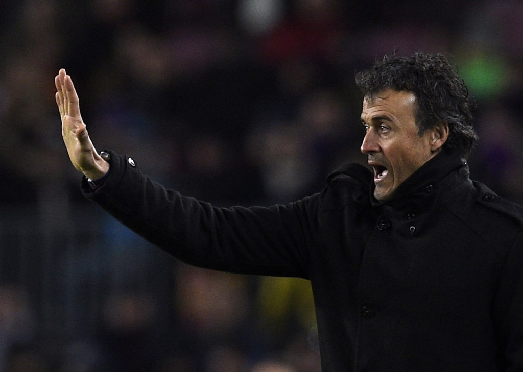 Luis Enrique. (Foto: AFP/ Lluis Gene)