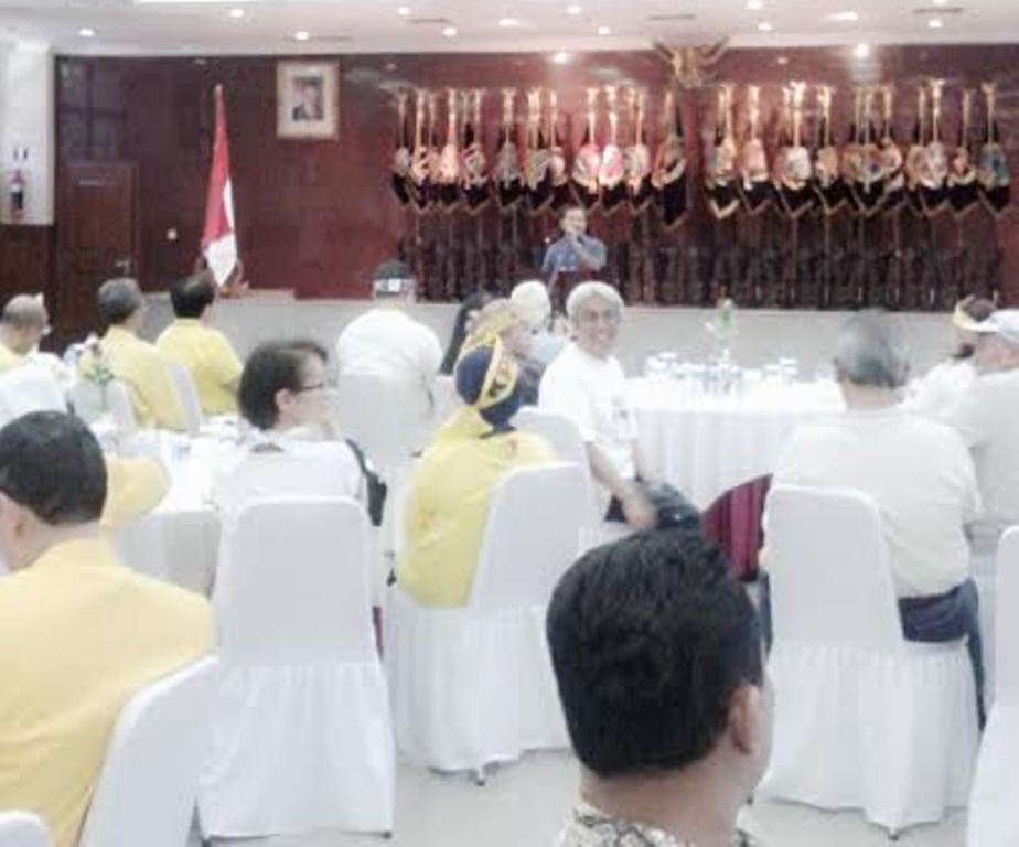 Pertemuan sejumlah universitas negeri dengan Polri di Mabes Polri, Jakarta Selatan, Minggu (22/2/2015)