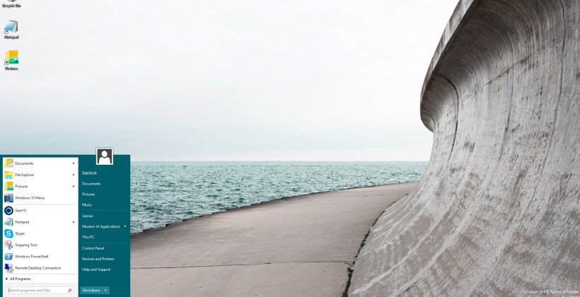Windows 10 pun dapat memiliki start menu klasik ala Windows 7 dengan Start10