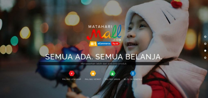 MatahariMall.com, E-Commerce dengan Konsep O2O   