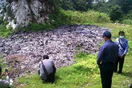 Waduh! Limbah Medis Berbahaya dari Surabaya Dibuang ke Bangkalan